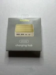 Heyday 4 Port Charging Hub Horizontal 2C + 2A White Pine Wood Grain. Fixed Price $16.99.