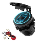 Rocketek Dual Usb Socket Charger, 4.8A Car Waterproof Power .... Fixed Price $18.57.