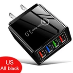 4 Port Fast Quick Qc 3.0 Usb Hub Wall Home Charger Power Adapter Lot. Fixed Price $32.49.