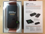 Duracell Powermat Bank Travelmat Back-up Battery/wireless Charger, Black. Fixed Price $13.99.