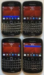 Lot Of Four Tested Used Verizon Blackberry Bold Touch 9930 Smartphones. Fixed Price $159.99.