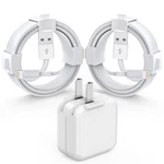 Mfi Certified Ipad Iphone Charger Fast Charging Block With 2-PACK 6.6FT Usb. Fixed Price $15.99.