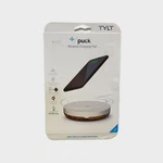 Tylt Puck Wireless Charging Pad For Smartphone - White/cork New. Fixed Price $13.97.