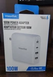 Visiontek 100W Gan Ii Power Adapter - 4 Port (901537). Fixed Price $46.69.