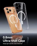 Joyroom Crystal Magnetic Ultra-thin Clear Case, Anti-yellow, For Iphone 17/16/15. Fixed Price $19.99.