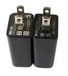 Lot Of 2 Oem Blu Ac Travel Charger Usb Wall Adapter US-ZC-0600/US-BM-1500 5V. Fixed Price $15.98.
