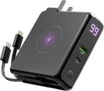 5-IN-1 Portable Travel Power With Fastcharge Wireless Charger, 10000M.... Fixed Price $61.95.
