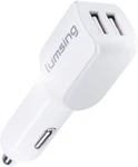 Lumsing Car Charger 24W/4.8A Dual Usb Travel W/smart (B14). Fixed Price $9.47.