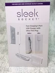 Sleek Socket Fast Charging 5 Port Usb Charger W/ultra-thin Plug, 8 Ft. Cord New. Fixed Price $35.99.