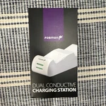 Fosmon Dual Charging Station C-10709 For Xbox One, 2X 1000MAH Battery, White. Fixed Price $19.99.