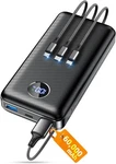3-IN-1 Cable Portable Charger Zxi 60000MAH Power Bank 22.5W Fast. Fixed Price $59.40.
