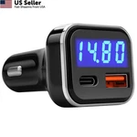 Jebsens Usb Car Charger Adapter With Voltage Fast Charging Blue Led. Fixed Price $26.15.