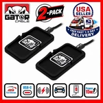 2-PACK Wireless Charger Pad Mat Fast 15W For Iphone Samsung Lg Moto. Fixed Price $24.99.