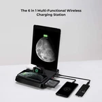 6-IN-1 Wireless Charging Station Pitaka AO3001 Air Omni For Apple Devices. Fixed Price $124.95.