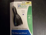 Igo Dual Usb Car Charger For Ipod/iphone With Free Apple Tip. Fixed Price $12.00.