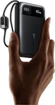 Baseus 20000MAH Portable Charger 45W Built-in Usb-c Cables Power Bank Black New. Fixed Price $39.99.