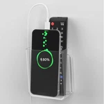 Wall Mount Remote Control Holder Smart Phone Station Storage Organizer Box- C.... Fixed Price $15.64.