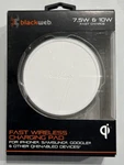 Blackweb 7.5W & 10W Fast Wireless Charging Pad Charger Iphone Samsung. Fixed Price $16.16.