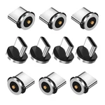 10PK Magnetic Connector Tips Head For Type Android Devices Phone Cable Adapter. Fixed Price $16.08.