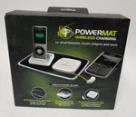 Powermat PMM-2PB-B32 Wireless Charging Mat, Powercube W/ Tips And Apple Dock. Fixed Price $12.50.