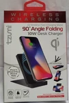 Tzumi 90 Degree Angle Folding - 10WATT Wireless Desk Charger Brand New Sealed. Fixed Price $16.87.