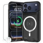 Battery Case For Iphone 17 Pro 10000MAH Wireless Charging Rechargeable Carplay. Fixed Price $77.94.