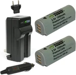 Wasabi Power Battery (2-PACK) And Charger For Canon NB-9L. Fixed Price $21.99.
