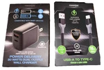 Powerxcel 20 Watts Dual Output Wall Charger Type-c & Usb Cable. Fixed Price $14.00.