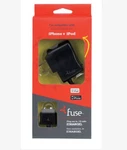 Fonegear Black Apple Iphone And Ipod Wall Charger 5 Ft.. Fixed Price $12.99.