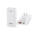 Flat Usb Charger Block(dual-port Power Adapter)with Gan WHITE-30W. Fixed Price $16.19.