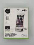 Belkin Powerhouse Iphone Charge Sync Dock Cable Stand. Fixed Price $19.99.