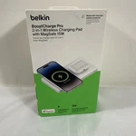 Belkin Boostcharge Pro 2-IN-1 Wireless Charging Pad With Magsafe 15W Brand New. Fixed Price $29.99.