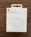 New Apple Dual Usb-c Port 35W Compact Power Adapter Sealed Box. Fixed Price $20.99.