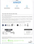 Anker A2149 20W Usb-c Charger Block W/6' Cable (2-PACK) White New!. Fixed Price $19.98.