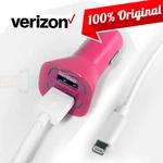 New Verizon Car Charger And/or Data Cable For Iphone PLUS/8/7/6S/6/5. Fixed Price $9.48.