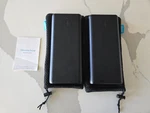 Pair Of Anker Portable Chargers 26800MAH Powerbank A1277. Fixed Price $56.00.