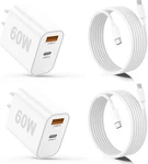 Iphone 17/16/15 Pro/pro Max Charger, Dual Port Usb-c Wall With Pd 40W &. Fixed Price $28.99.