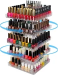 Jackcube Design 5 Tier Clear Nail Polish 360 Rotating Display Rack Organizer Sta. Fixed Price $81.99.