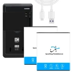 Superior Quality 2X 2650MAH Battery Wall Charger+cable For At&t Calypso U328AA. Fixed Price $47.27.