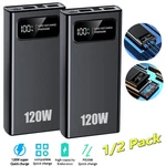 120W Power Bank 50000MAH Portable Charger Lcd Display Fast Charging Battery Pack. Fixed Price $26.99.