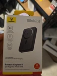 Baseus QI2 Magnetic Power Bank 10000MAH 15W Wireless 22.5W Fast Charger. Fixed Price $100.00.