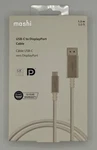 Moshi Displayport Cable (5 Ft / 1.5 M) 5K 60HZ, Usb-c-dp Monitor. Fixed Price $60.00.