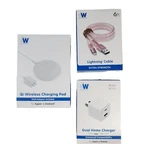 Just Wireless Charging Pad Dual Port Usb Wall Charger Plus 6FT Cable - Lot Of 3. Fixed Price $18.98.