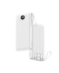 Vrurc Portable Charger 20000MAH Built-in Cables Fast Charging White. Fixed Price $54.63.