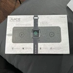 New Open Box Tech Nano Juice Wireless 3 Device Charging Pad TWC2020GY Gray. Fixed Price $18.99.