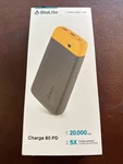 Biolite Charge 80 Pd 20000MAH Portable Power Bank Usb-c/usb-a 18W Multi-device. Fixed Price $69.00.