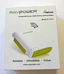 Ravpower Model RP-WD02 Portable Wifi Router Media Sharing Micro Sd & Bank. Fixed Price $16.99.