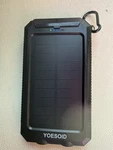 200 Ma Solar Power Bank, Model S1008D, Flashlight 55 Hours, Usb Output 5V/2.4. Fixed Price $13.99.