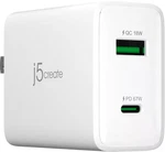 J5CREATE 67W Gan Usb-c 2-PORT Charger White. Fixed Price $19.99.