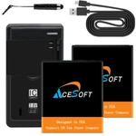 New 2X4150MAH Durable Battery Charger Cable F Samsung Galaxy Xcover Pro SM-G715U. Fixed Price $62.61.